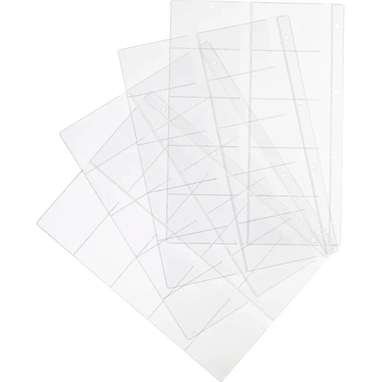 Файл-вкладыш А4 10шт/уп для визиток 120мкм 1970/4