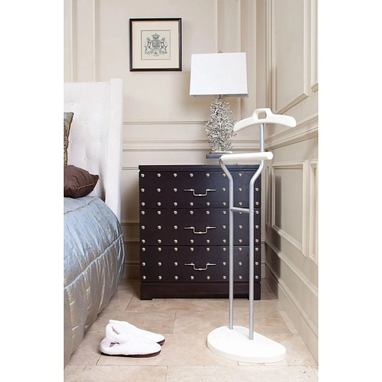 Вешалка ME_костюмная D10 металлик/слоновая кость