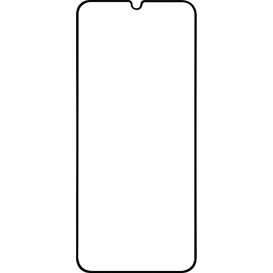 Защитное стекло RedLine Samsung Galaxy A07 FULL GLUE, черная рамка