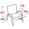 Стул EV_Everprof EP-100 сетка черный