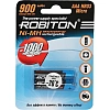 Аккумулятор ROBITON 900MHAAA-2 BL2 (2шт/уп)