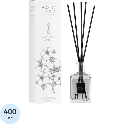 Аромадиффузор Хлопок и амбра 400 мл, BAN0203
