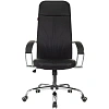 Кресло VB_EChair 655LT SL/TPU черный экокожа крестов. хром