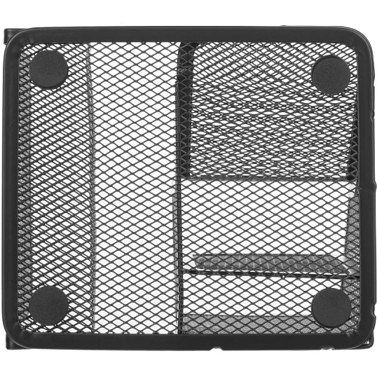 Подставка-органайзер Attache 4отд канцел/писем 130х150х73мм металл сет черн
