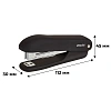 Степлер Attache Comfort  до 12 лист., soft touch покрыт,черн,№10 антистеп