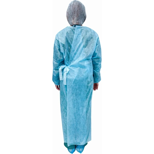 Халат хирург. стер, ЕВРО, рук.манжет, дл.140 см,р.48-54,пл.25,,1шт,5359/1