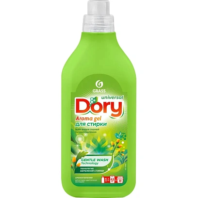 Гель для стирки концентратвсех видов тканей Dory, 1000 мл