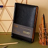 Ежедневник недатированный Attache А5 160л иск.кожа чёрный (золотистый срез)