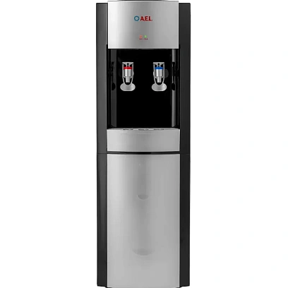 Кулер для воды AEL LD-AEL-28 black/silver напольный электронное охлажд