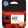 Картридж струйный HP 655 CZ112AE жел. для DJ Ink Advantage 3525/4625/5525