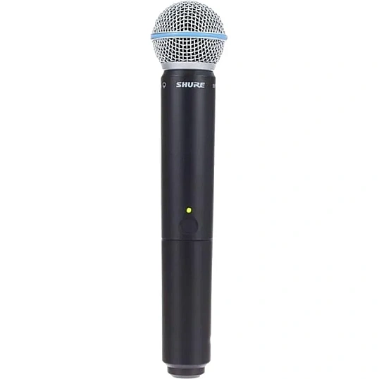 Радиосистема Shure BLX24RE/SM58-M17, 1-канальн (ручн мкф), рековая