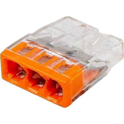 Клемма WAGO 2273-243 (3Х2,5мм2 с пастой) уп.(100шт)
