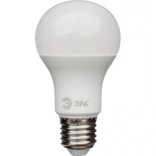 Лампа светодиодная Эра 13W E27 4000k нейт.бел. ст.колба LED A60-13W-840-E27