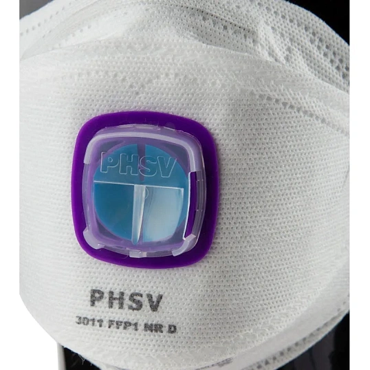 Полумаска фильтрующая PHSV 3011 с кл FFP1 до 4ПДК 5шт/уп