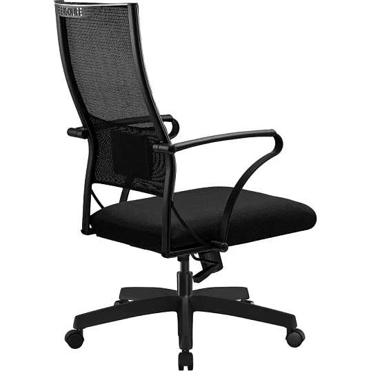 Кресло MT_Sit Air-180/Km00/Wh00/K15bL(M09.B02.G15.W01),черный, пластик