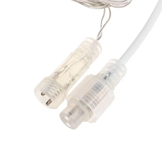 Гирлянда светодиодная АЙСИКЛ (бахрома) 5х0,6м, IP44, 112LED Теп бел 255-526