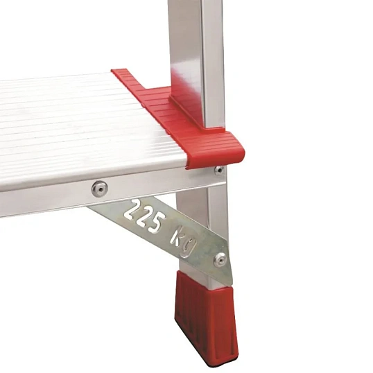 Стремянка алюминиевая усиленная 225 кг 7ступеней(130мм)Новая Высота 3117107