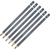 Набор чернографитных карандашей аквар. SKETCH&ART 2-4-6-8-10-12B 6шт 25-003