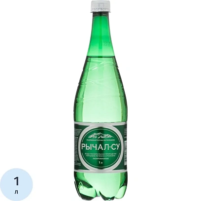 Вода минеральная Рычал-Су газированная пэт 1л