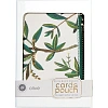 Картхолдер на молнии  flora.олива, 11.5 x 0,7 x 7,5 см 14-096/04