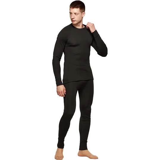 Термофутболка с дл. рукавом муж. чер. Activ-25 р-р 54