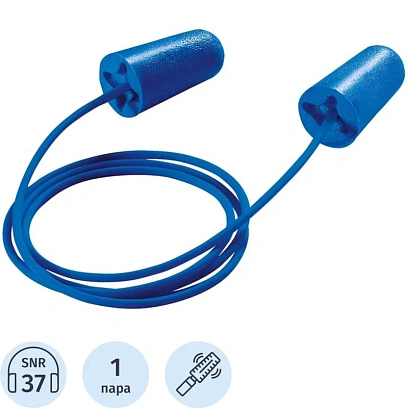 Беруши UvexИкс-Фит детектируемые однораз. со шнурком (2112011)