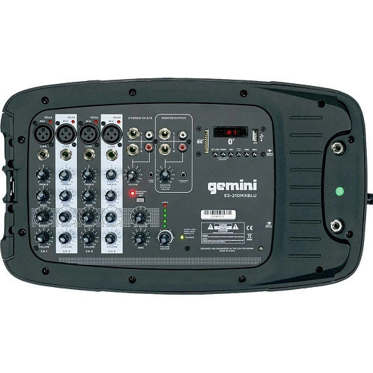 Акустическая система Gemini ES-210MXBLU-ST 600 Вт, 55-20000 Гц, 10 +1