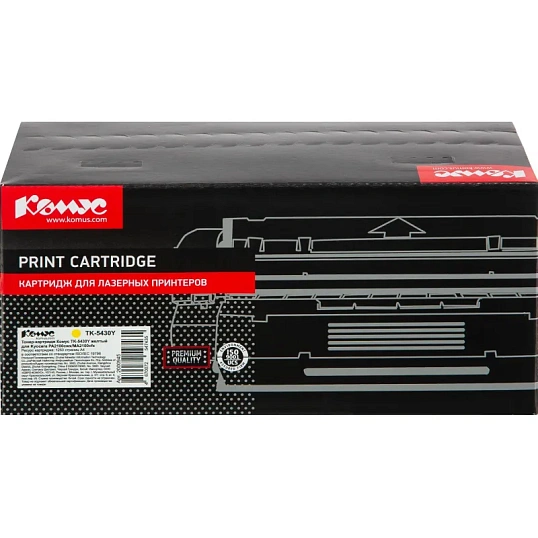 Тонер-картридж Комус TK-5430Y жел. для Kyocera PA2100cwx/MA2100cfx