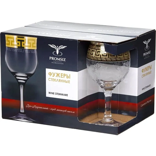 Набор фужеров для вина Барокко 200мл 6шт/уп арт.41