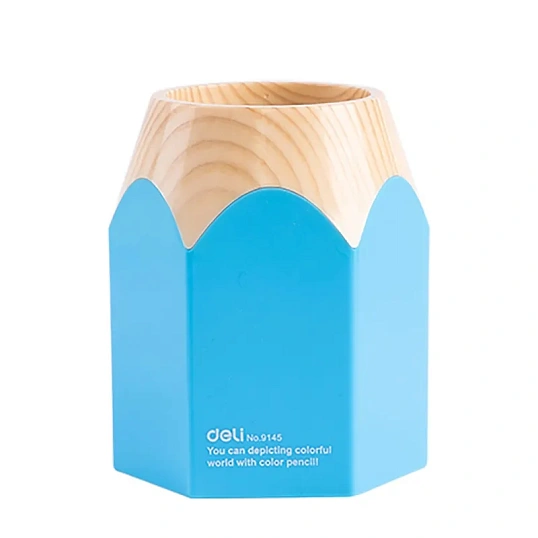 Подставка-стакан для канц принадлежностей Deli E9145 в ассортименте