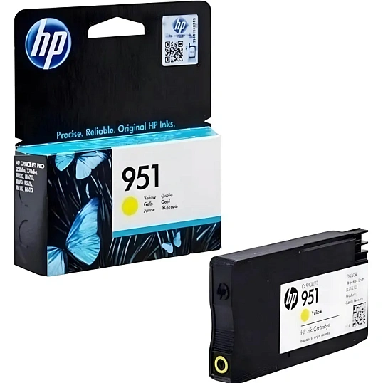 Картридж струйный HP 951 CN052AE жел. для OJ Pro 8600/8610/8620/8100