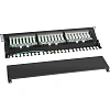 Патч-панель Cabeus PL-24-CAT.6-SH-DUAL 19 1U 24xRJ45 кат.6 FTP
