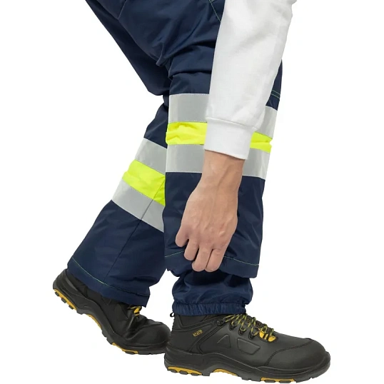 Костюм рабочий зимний м БРАЙТ КПК ф.жел/син(Кос 770) 88-92 (44-46)170-176