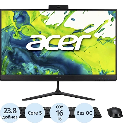 Моноблок Acer Aspire C24-2(DQ.BRRCD.002)23.8/FHD/5 120u/16GB/SSD512/KBM/Esh