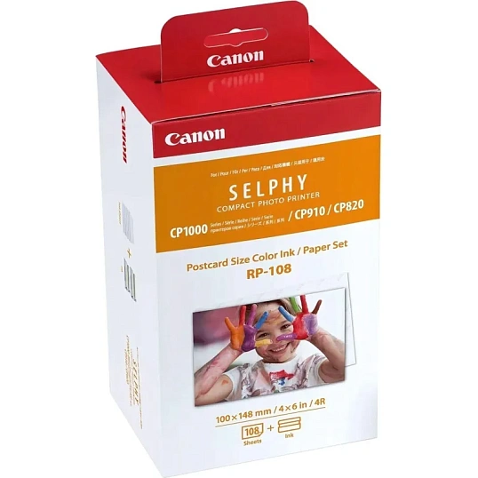 Картридж струйный Canon RP-108 8568B001 белый для Canon Selphy CP1200