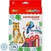 Карандаши цветные 36 цв 6-гран №1School ColorPics в наборе