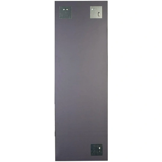 Зеркало МГЛ_ настенное 120 (400x1000) багет ПВХ белая косичка