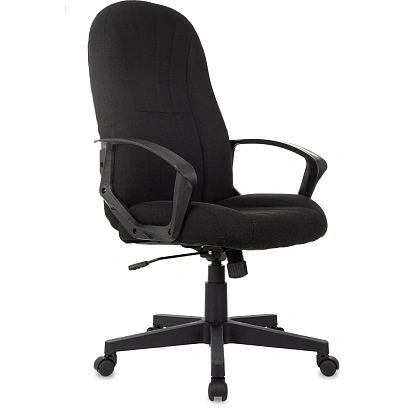 Кресло БР Комус Мебель EChair 665 ткань,черный,пластик