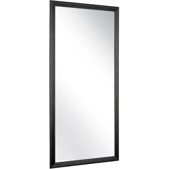 Зеркало МГЛ_настенное Комус Мебель НБ72 (600x1200) багет ПЛС черный