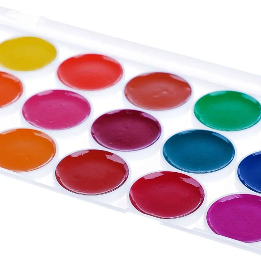 Краски акварельные Луч Zoo 24 цв  пласт упак б/кисти,  29С 1692-08