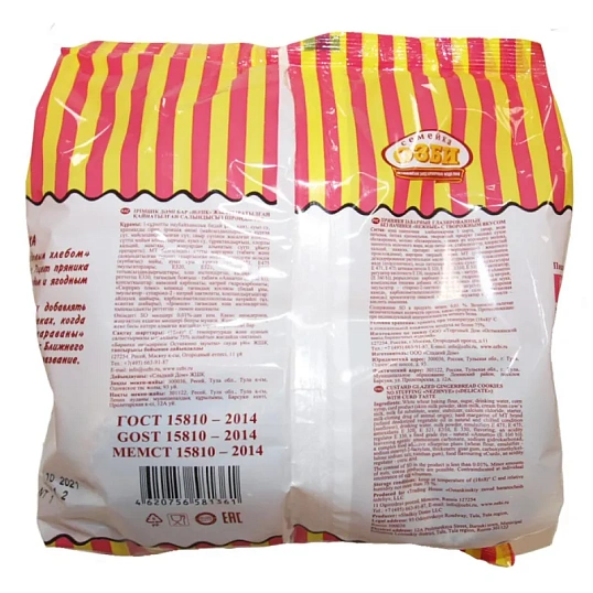 Пряники Семейка ОЗБИ заварные Нежные, 400г