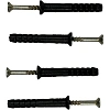 Вешалка настенная РЭ_H1031W, прямой гиб,3 крючка,белый (611045)