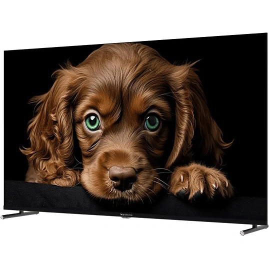 Телевизор 55 Topdevice TDTV55CQ09U_BK, QLED, UHD, смарт (Google TV)