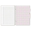 Бизнес-тетрадь А5,140л,кл,спир,плас Attache Selection Flower DreamsBlossom