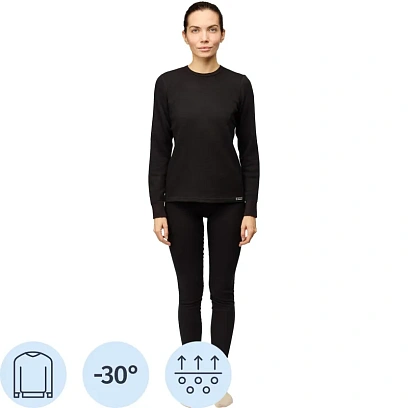 Термофутболка жен.чер. (темп.-30) р-р 50 (G22-0051S)