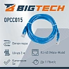 Патч-корд BigTech OPCC015 UTP CCA кат.5e/2м/литой/многожильный (синий)