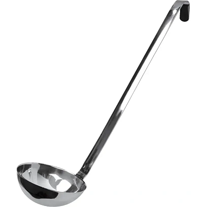 Половник 0,25л ручка 38см нерж., кт1167