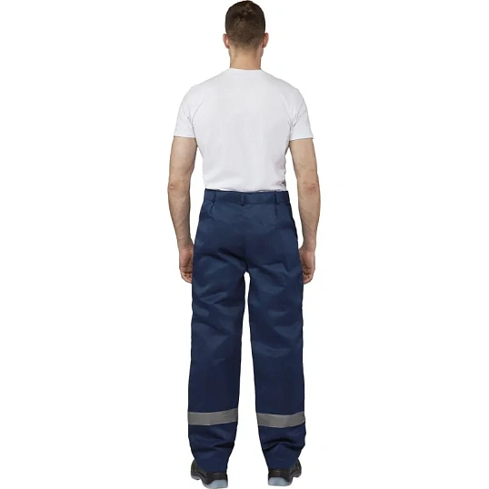 Брюки муж. л16 с СОП синие (р.44-46) 158-164