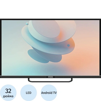 Телевизор Polar P32L34T2CSM, FHD, смарт (Wildred)
