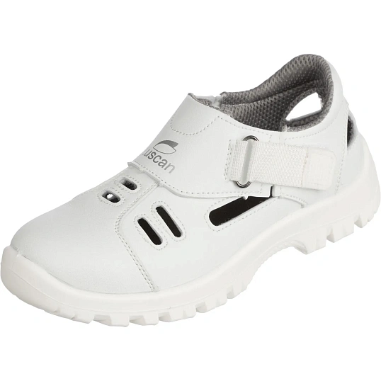 Полуботинки с перфорацией (сандалии) Luscan ПУ, МП  белые (р.47)